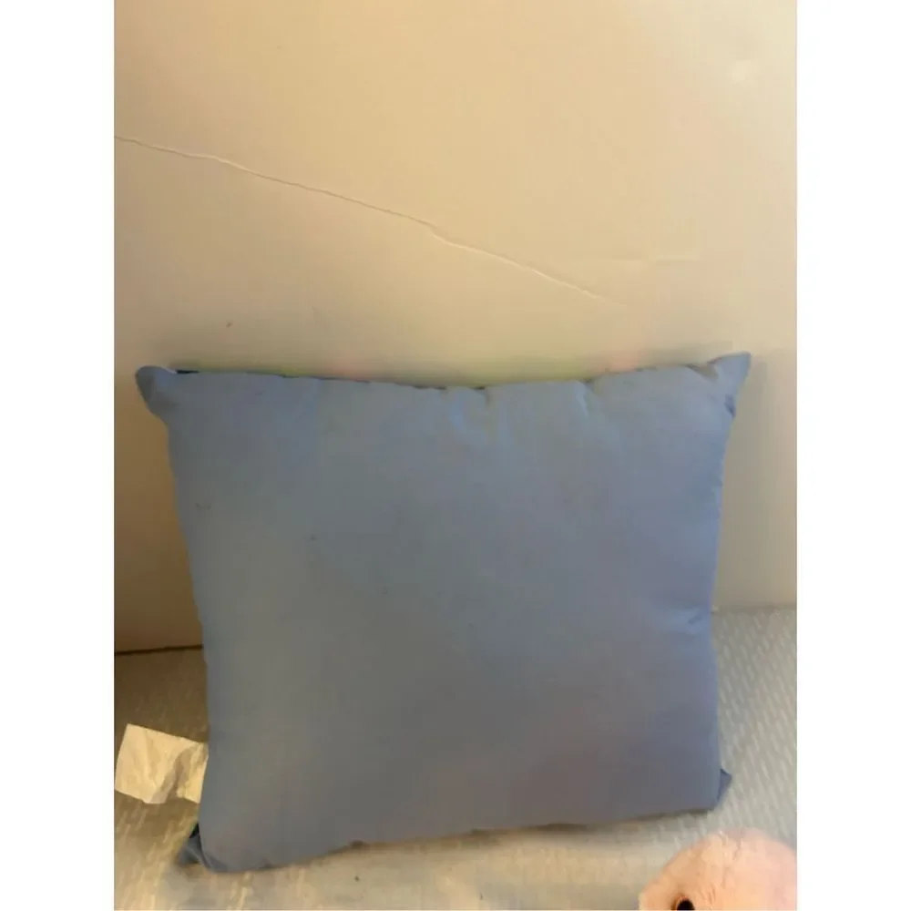 Flamingo Palm trees pillow 16x15
